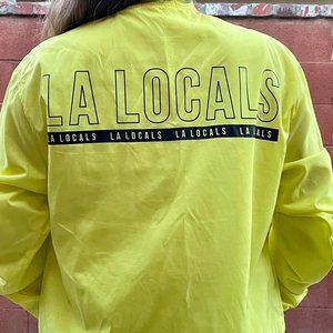 Yellow Windbreaker